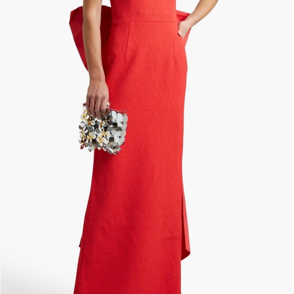 Elegant Red Evening Gown